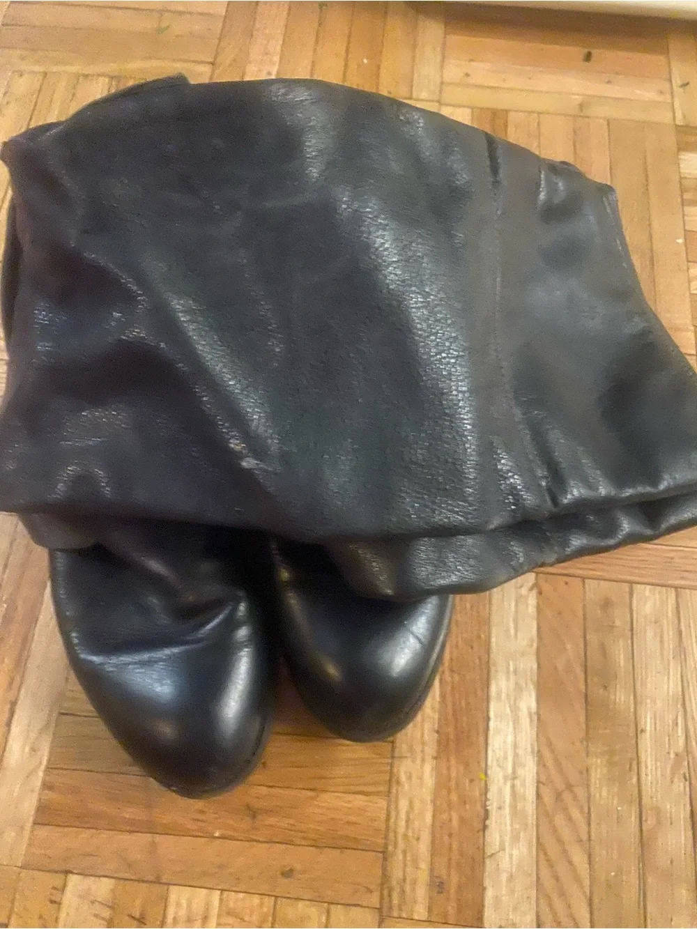 Authentic Chloe Black Leather Combat/Moto Boots - Picture 3 of 4